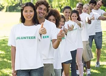 volunteers